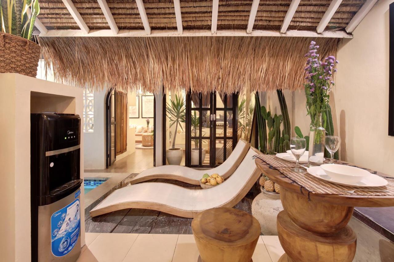 Seminyak Beach Bungalow Studio Villa 1 With Private Pool Sbb1 Экстерьер фото